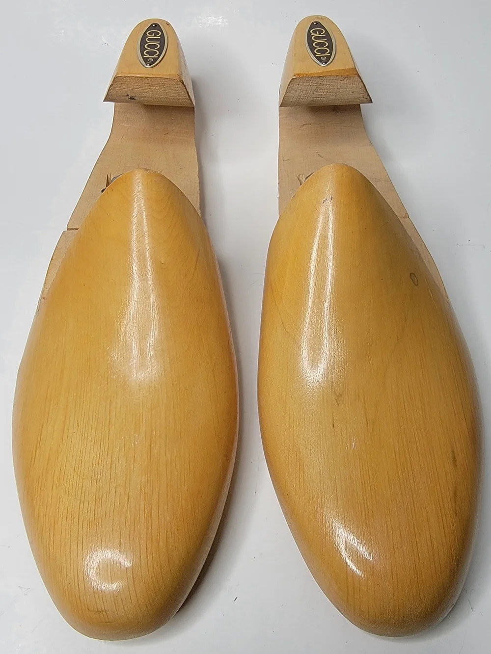 Gucci Vintage D. Mackay. New York Adjustable Wooden Shoe Tree Stretchers